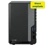 Synology DiskStation DS225+ NAS 2 Bahías 8TB (2x 4TB HAT3300) con CPU Intel Celeron J4125, 2GB RAM, Puerto 2.5GbE, Formato Torre